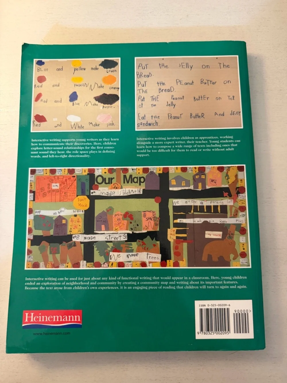 Interactive Writing How Language & Literacy Come Together, K-2 - Teal Cover
